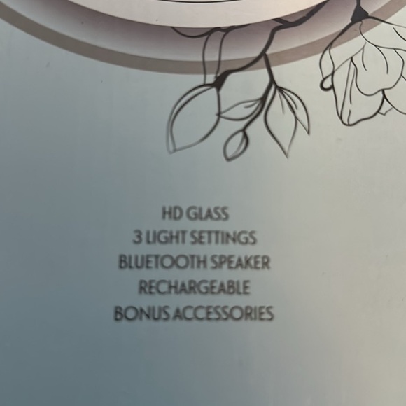 Bluetooth Makeup Mirror - Picture 2 of 2